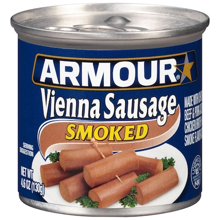Armour Armour Smoked Flavored Vienna Sausage 4.6 oz., PK24 5410093902